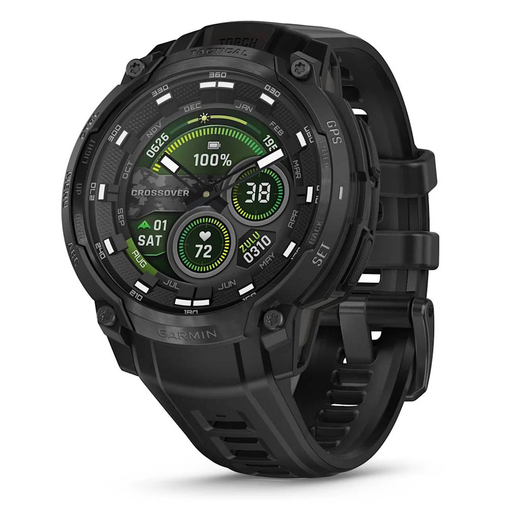 Pametni sat GARMIN Instinct Crossover AMOLED TACTICAL Black, 010-03398-02